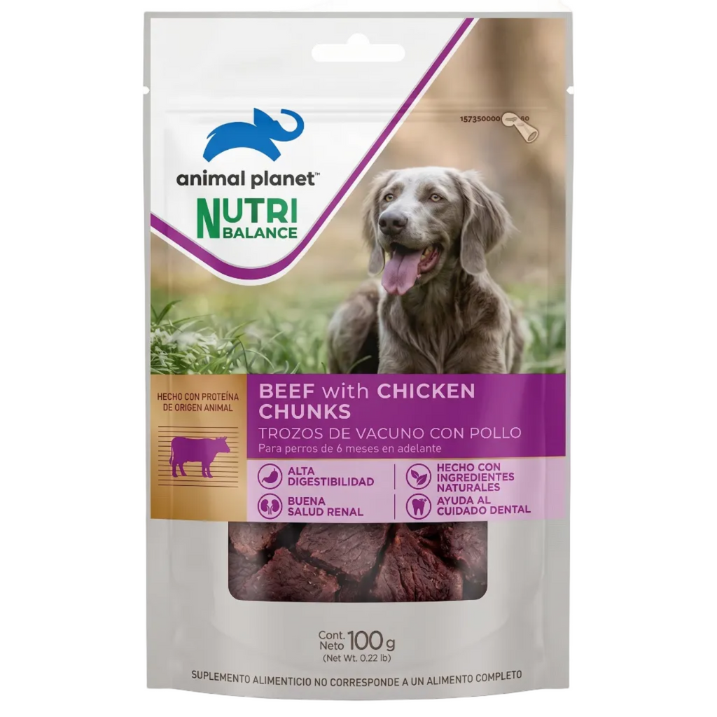 Snack para perro carne y pollo