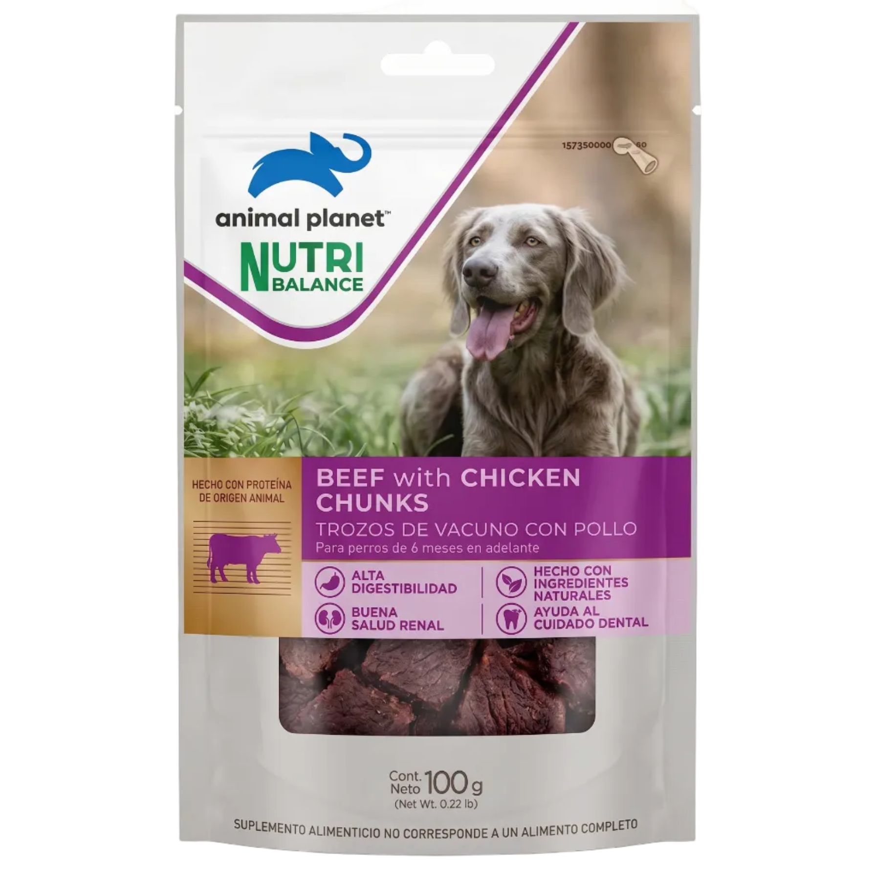Snack para perro carne y pollo