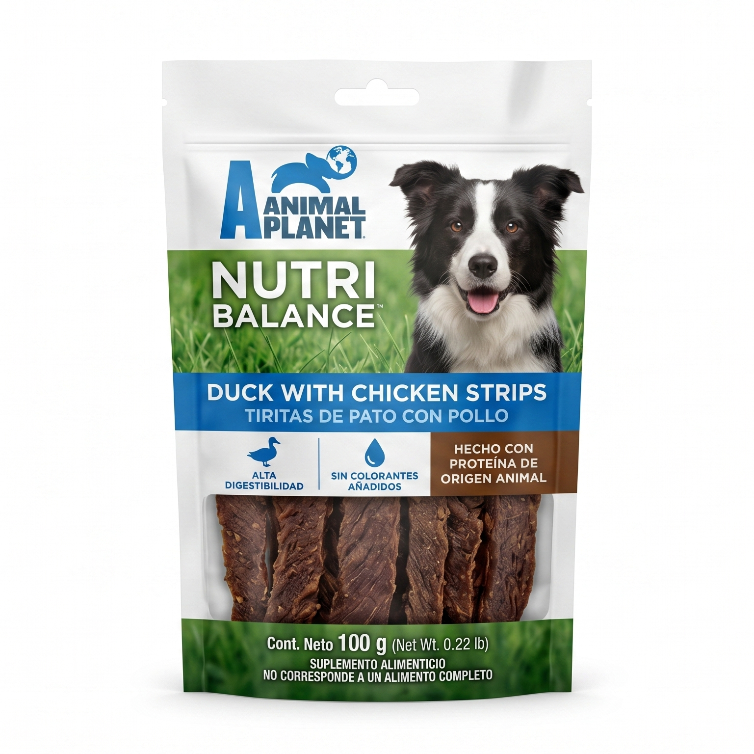 Snack perro sabor pato y pollo