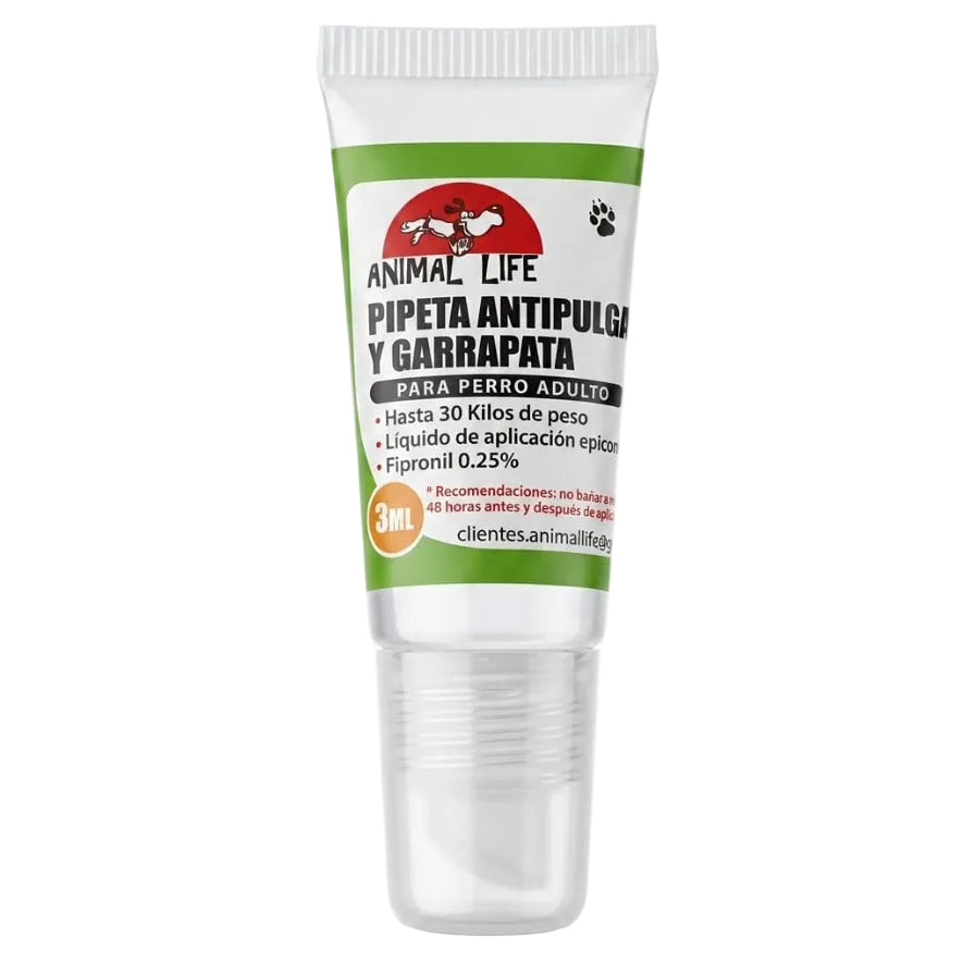 Pipetas antiparasitaria para perros