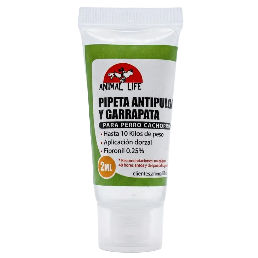 Pipetas antiparasitaria para perros