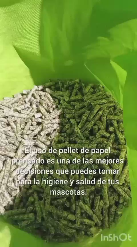 Sustrato de papel prensado