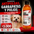 Shampoo antipulgas, garrapatas y piojos