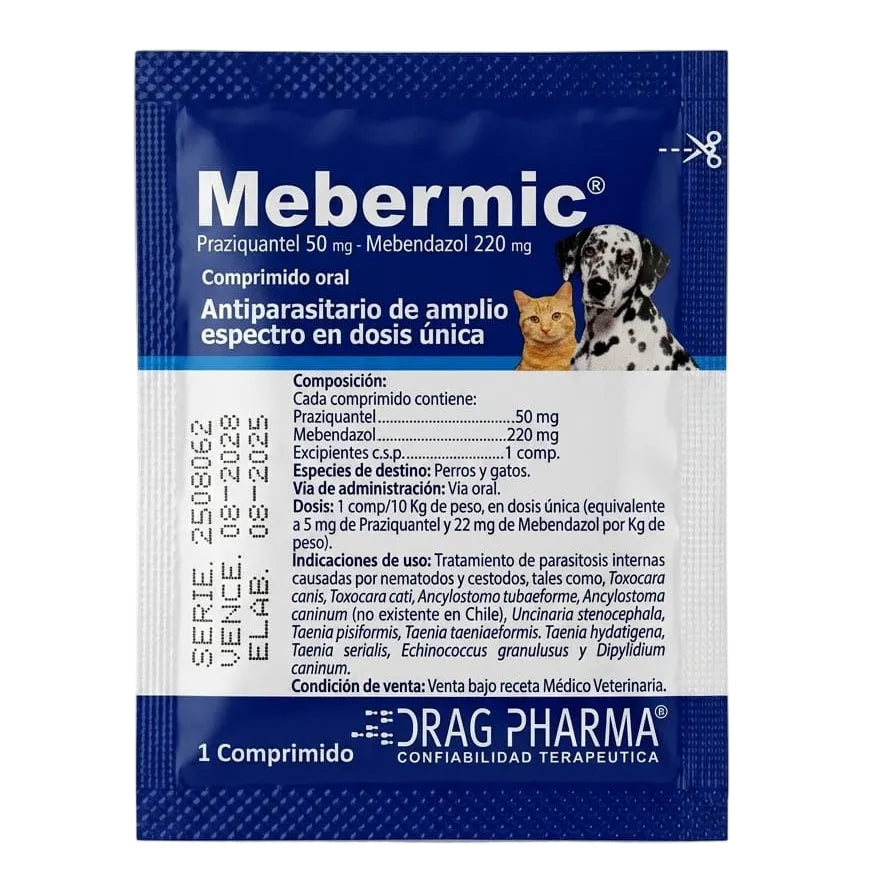 Antiparasitario gastrointestinal Mabermic